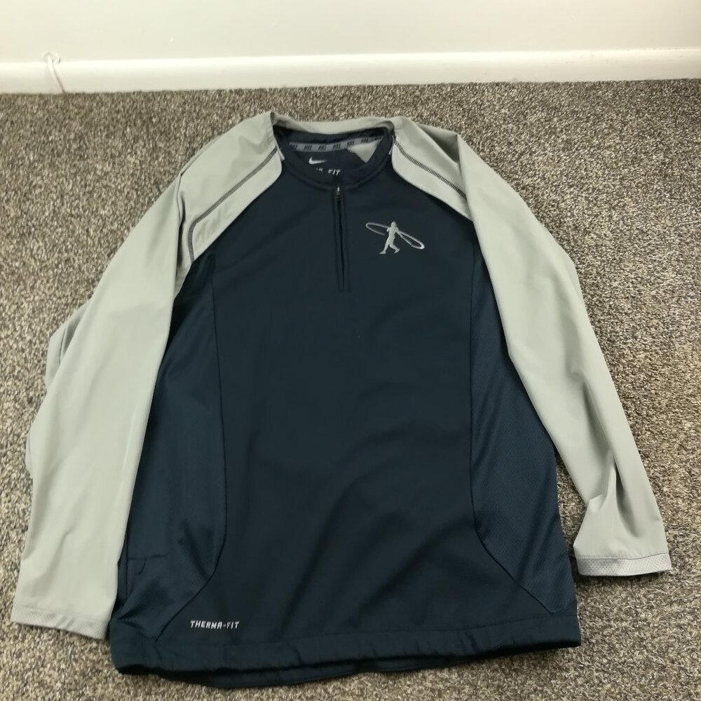 Nike Griffey Swingman Convertible Therma-Fit Men Blue Size L Training Baseball